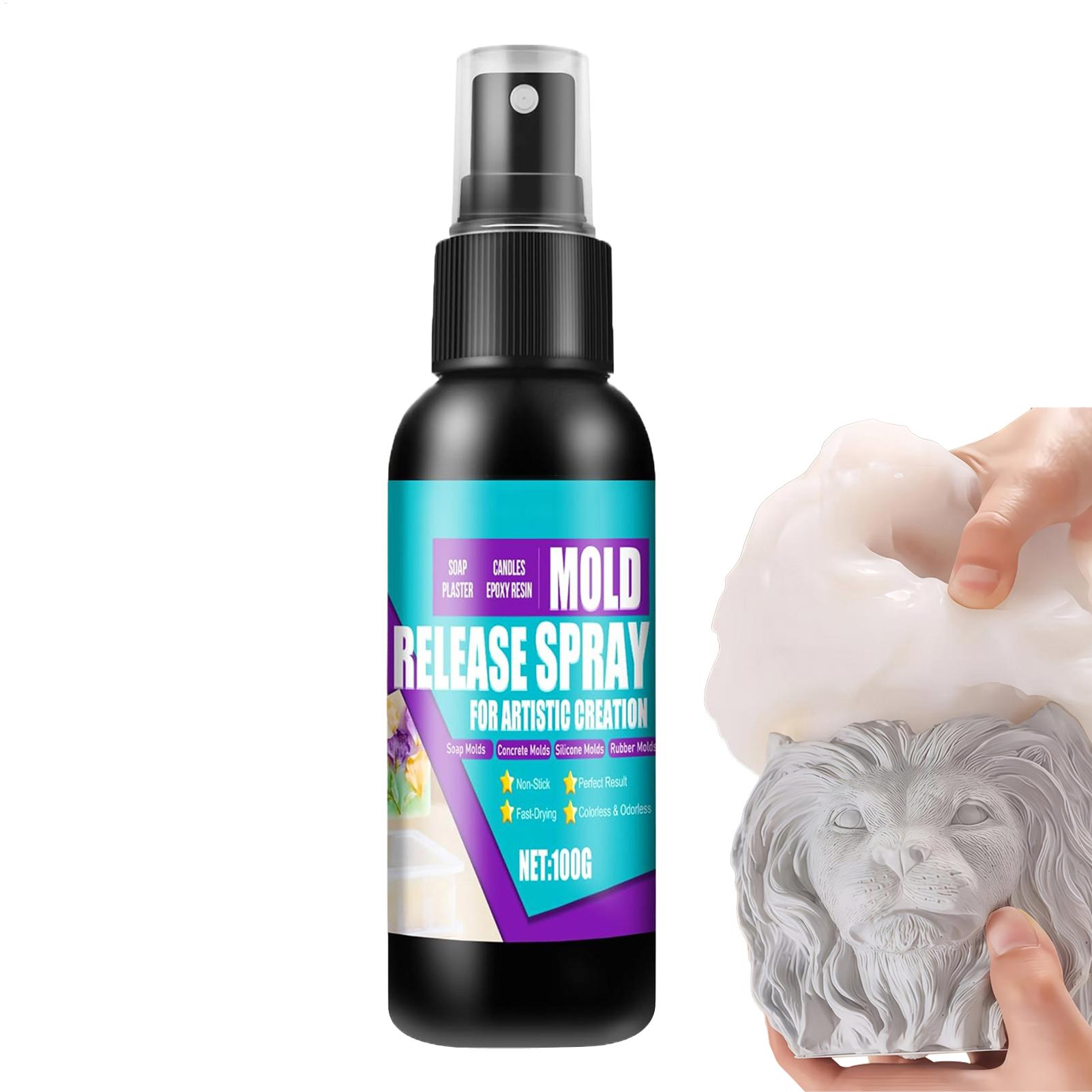 Candle Making Workshop - Spray Antiaderente 100g per Stampi in