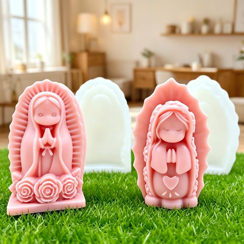 Candle Making Gel Wax - Stampo in Silicone per Candele a