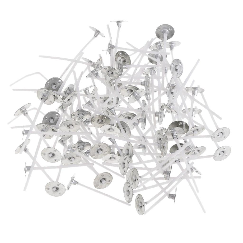 Cotton Wick Pre Tabbed - 200 Pezzi Stoppini per Candela Pre-ed