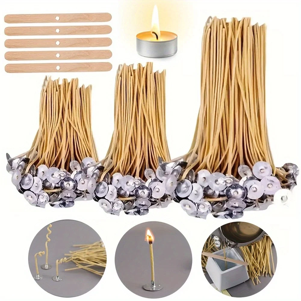 Candle Making Workshop - Stoppini per candele 50 pezzi Stoppino