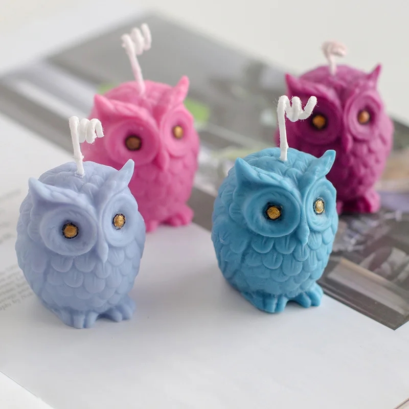 3D Gufo Stampo per candele in  - Candle Making Gel Wax recensione e prezzo