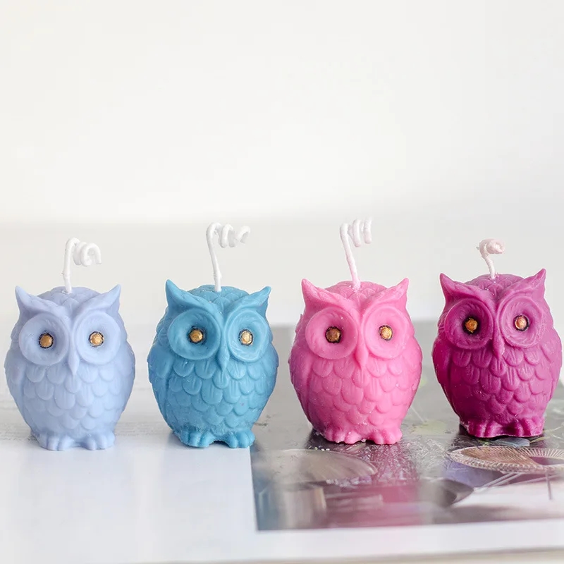 3D Gufo Stampo per candele in  - Candle Making Gel Wax recensione e prezzo