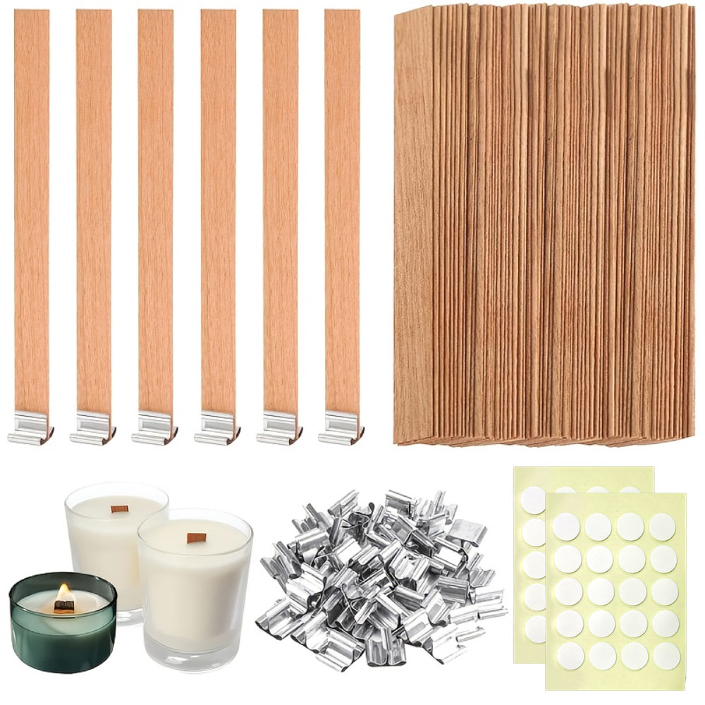 100 pezzi stoppini in legno co - Candle Making Kit Diy recensione e prezzo