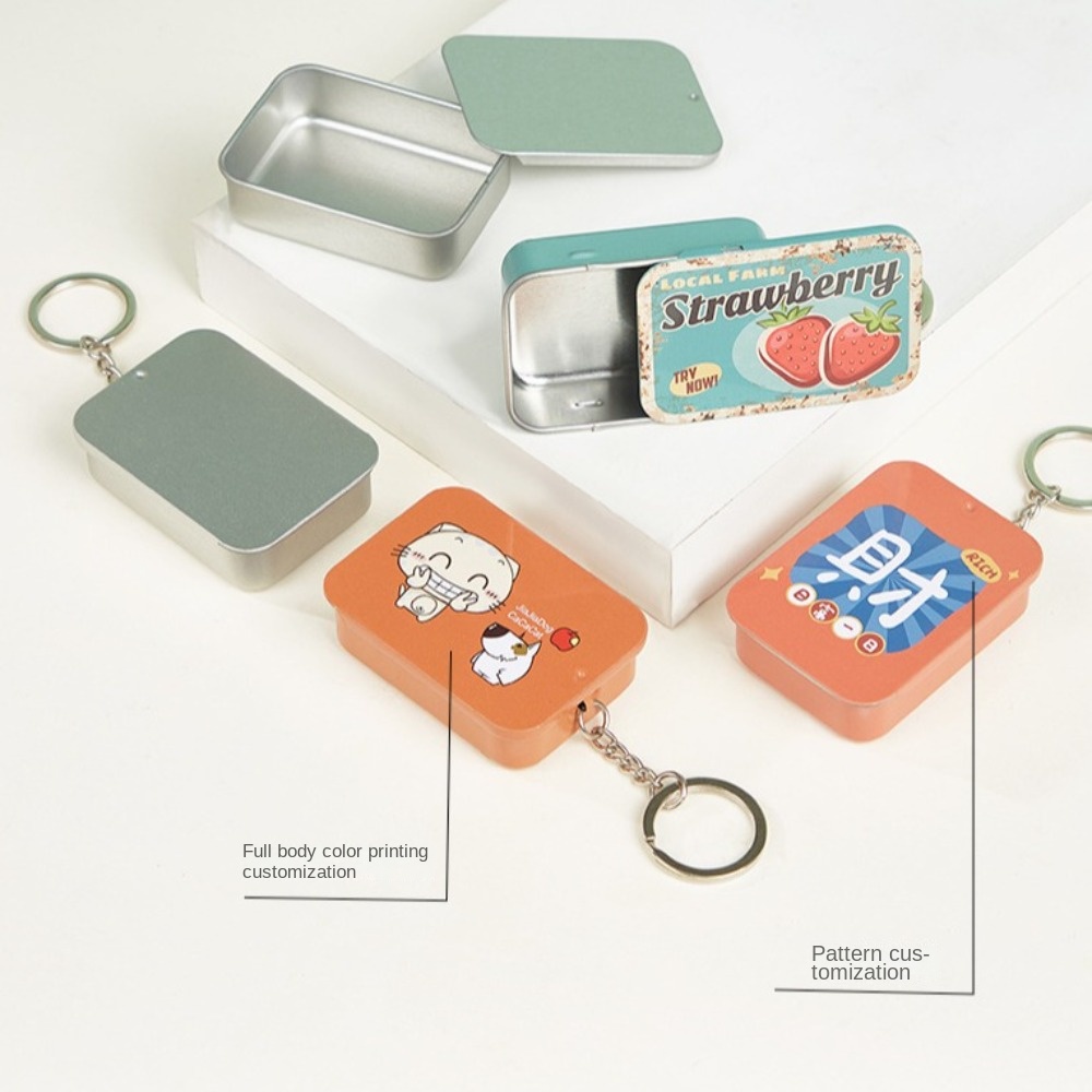 Contenitori in latta con parte - Tin Container Lid recensione e prezzo