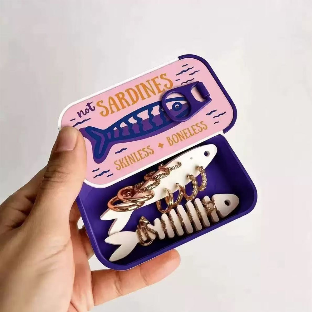 Scatola Portagioie a Forma di  - Tin Container Lid recensione e prezzo