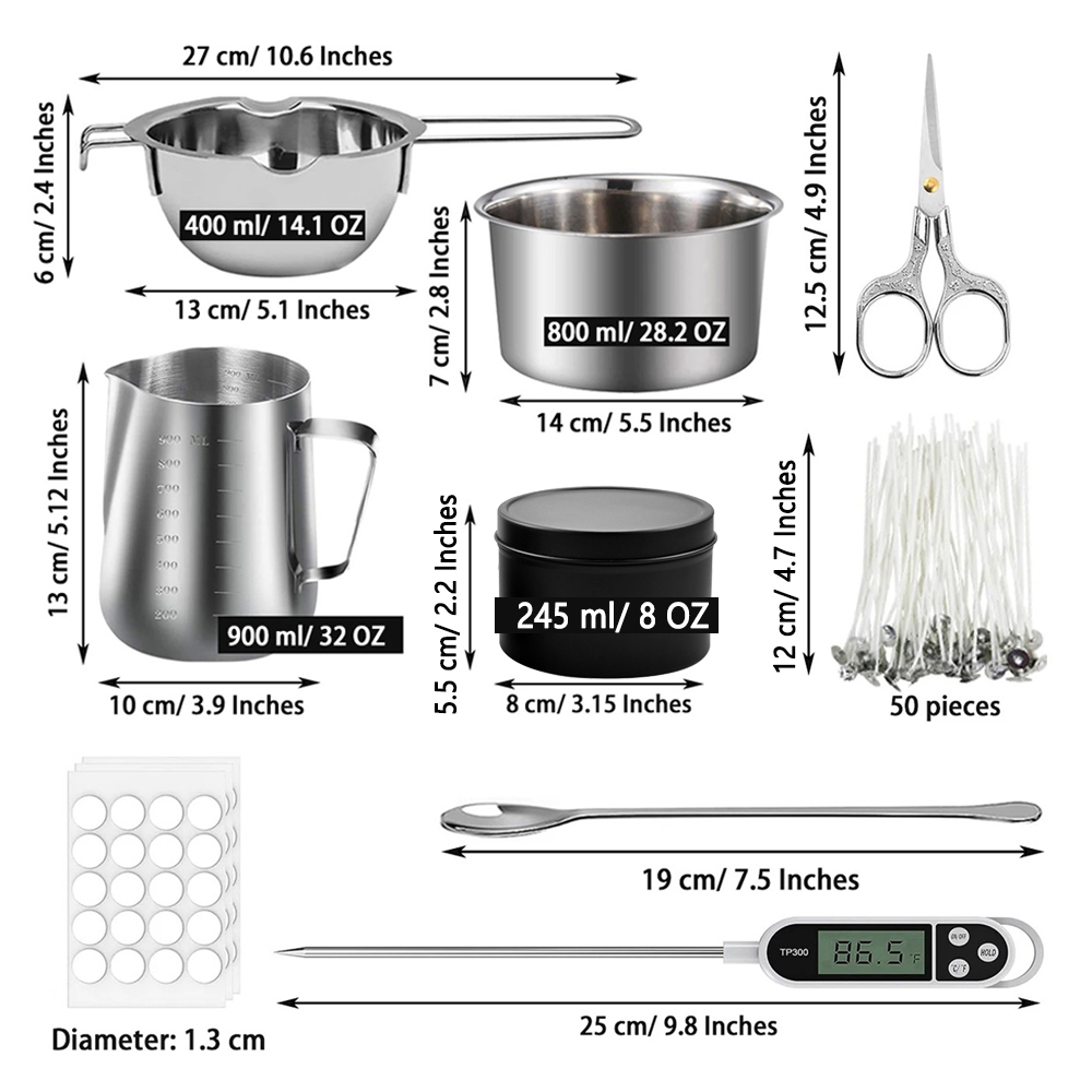 Glintmos Kit per realizzare ca - Candle Making Kit Diy recensione e prezzo
