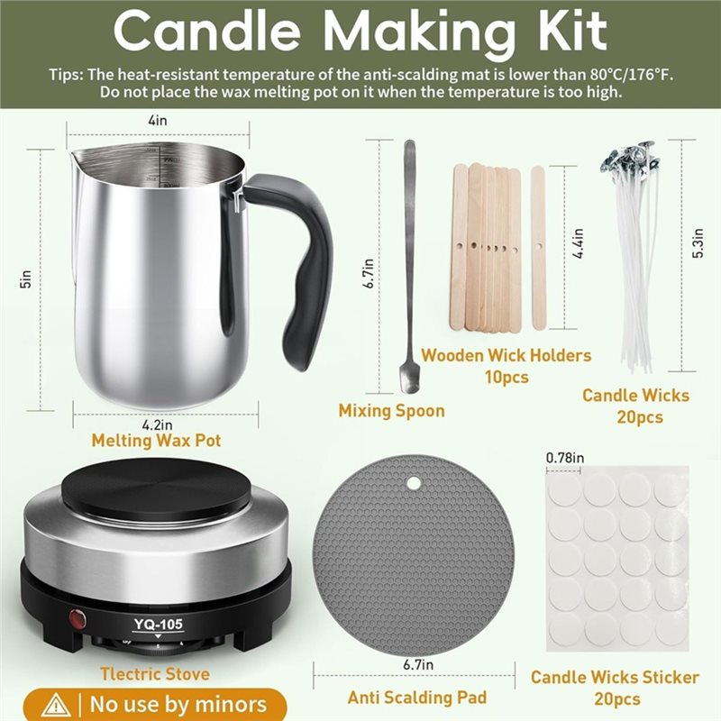 Kit per la creazione di candel - Candle Making Kit For Beginners recensione e prezzo