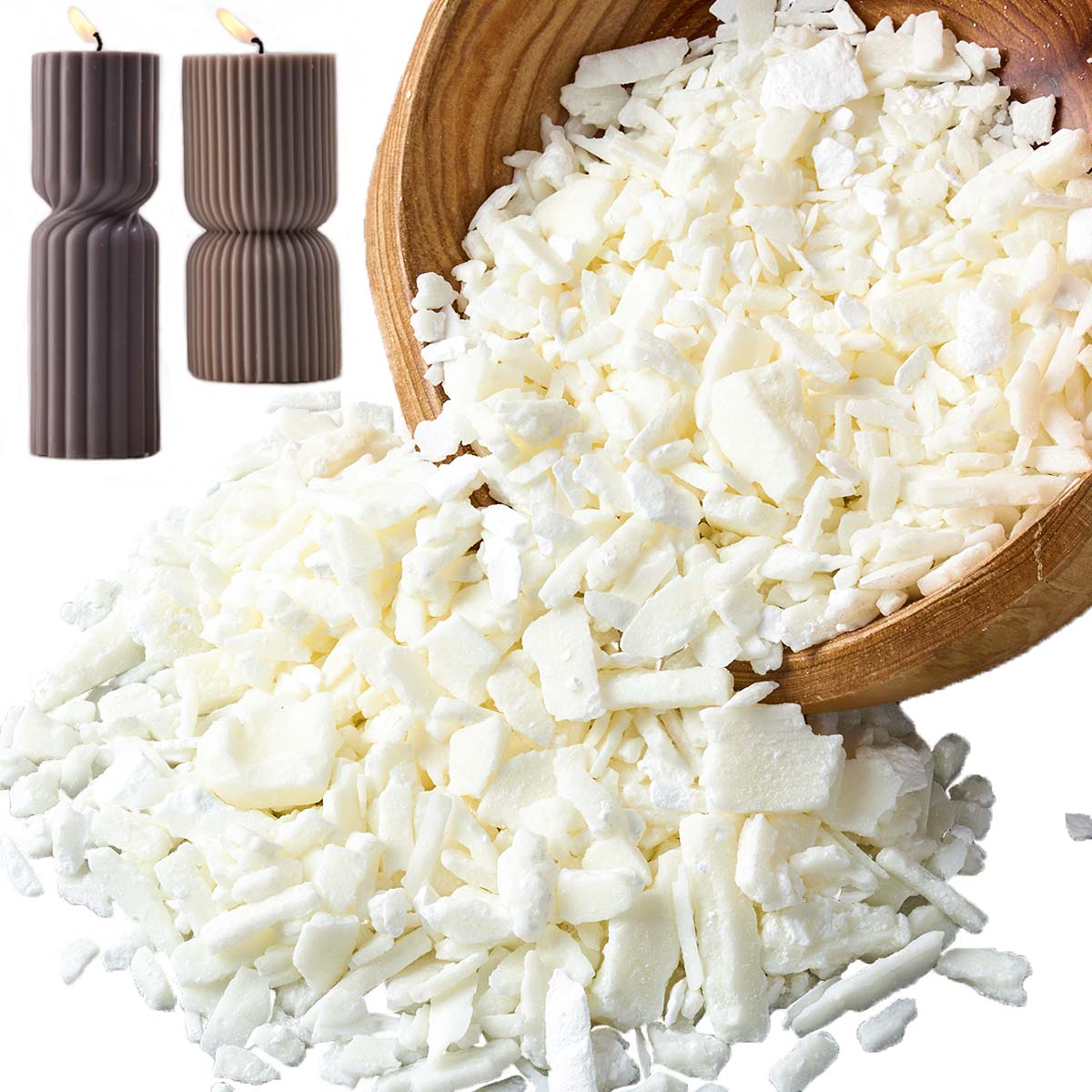 1 libbra di cera di soia bianc - Candle Making Easy recensione e prezzo