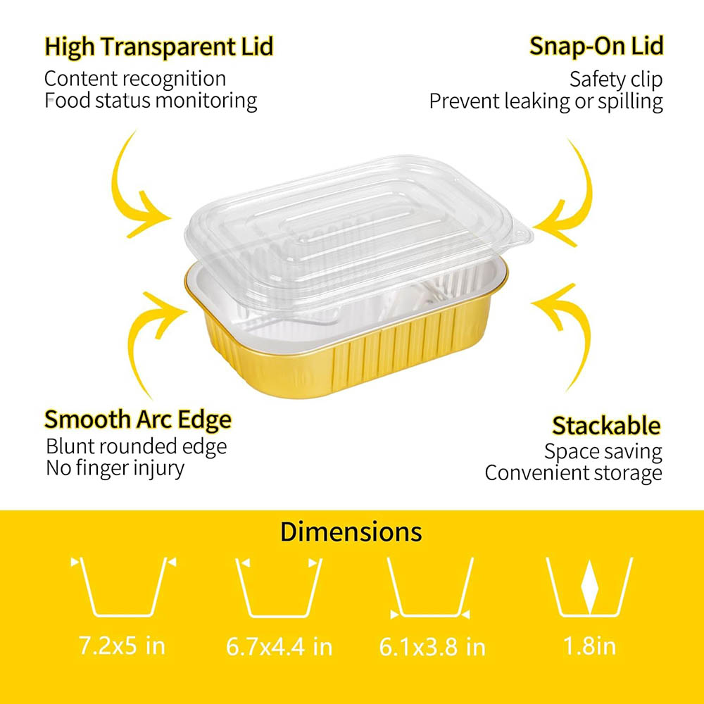 Piccoli contenitori in allumin - Tin Container Lid recensione e prezzo