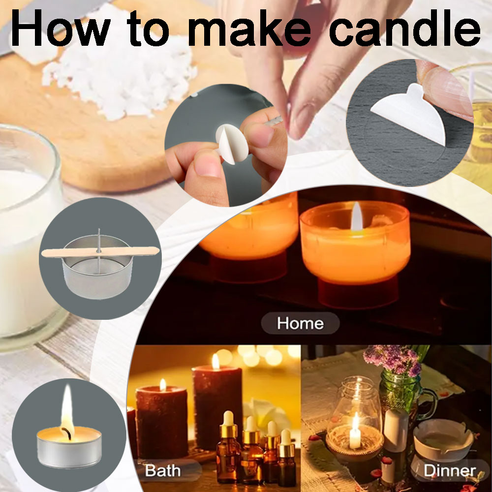 55 pz Fiore Candela Stoppino B - Candle Making Experience recensione e prezzo