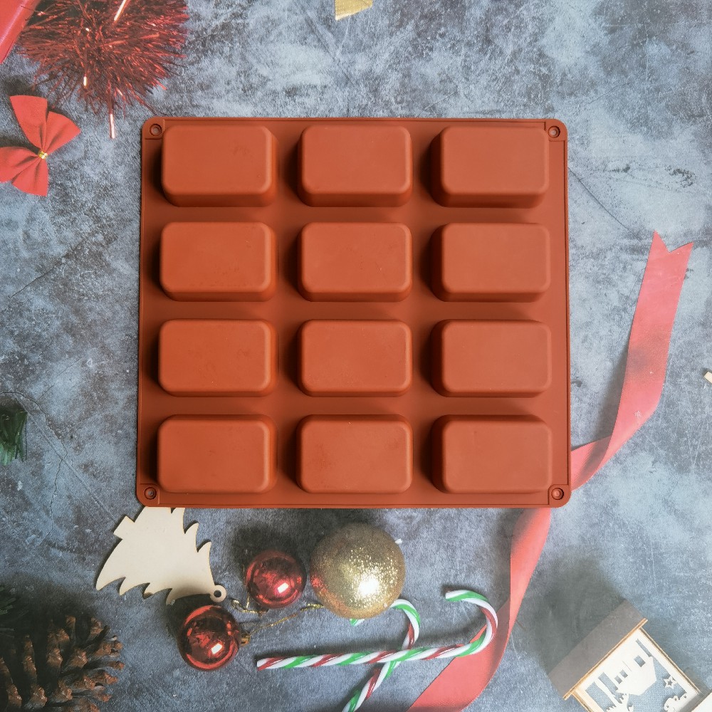 12 cavità quadrato Silicone sa - Candle Making Easy recensione e prezzo
