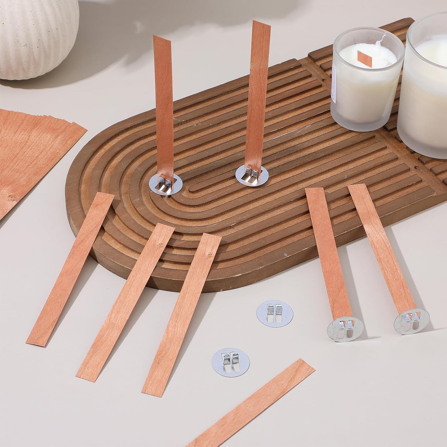 60 Stoppini in Legno per Cande - Candle Making Experience recensione e prezzo
