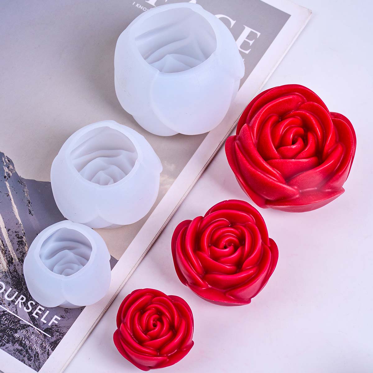 Stampo per candele in silicone - Candle Making Gel Wax recensione e prezzo