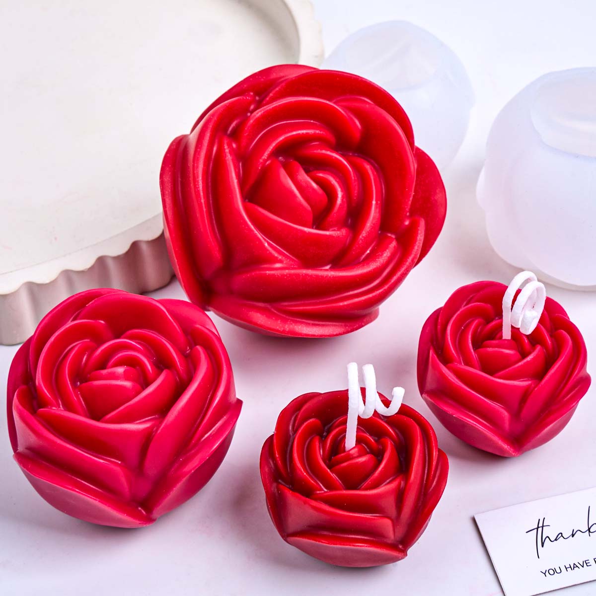 Stampo per candele in silicone - Candle Making Gel Wax recensione e prezzo