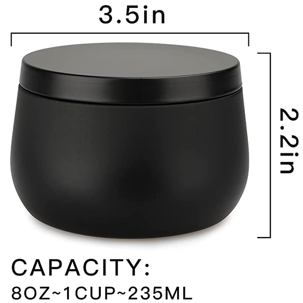 12 barattoli di candele in met - Tin Container Lid recensione e prezzo