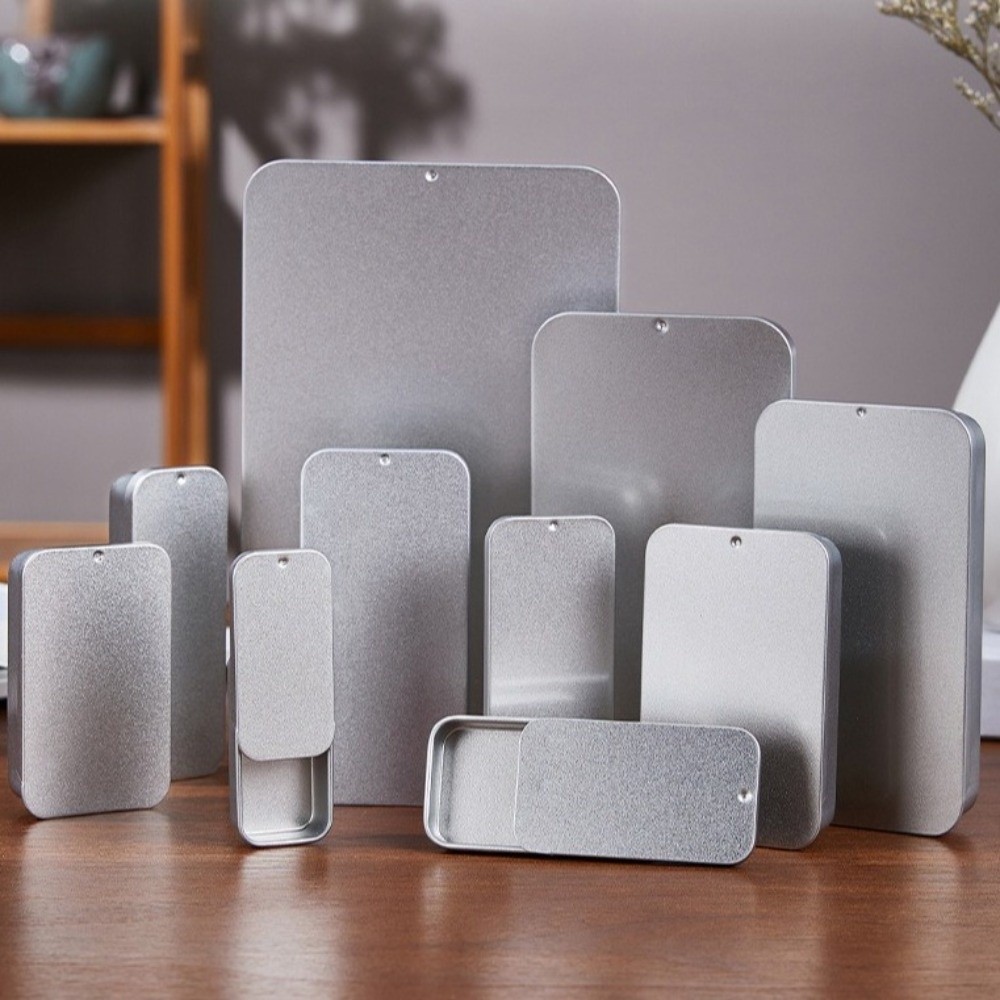 Scatola in Latta con Coperchio - Tin Container Lid recensione e prezzo