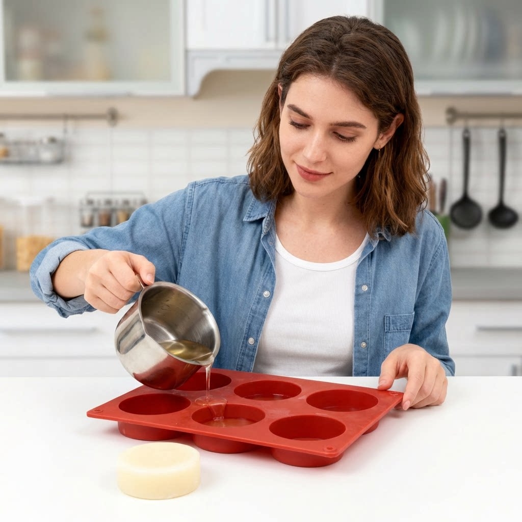 Stampo in Silicone Rotondo per - Candle Making Easy recensione e prezzo