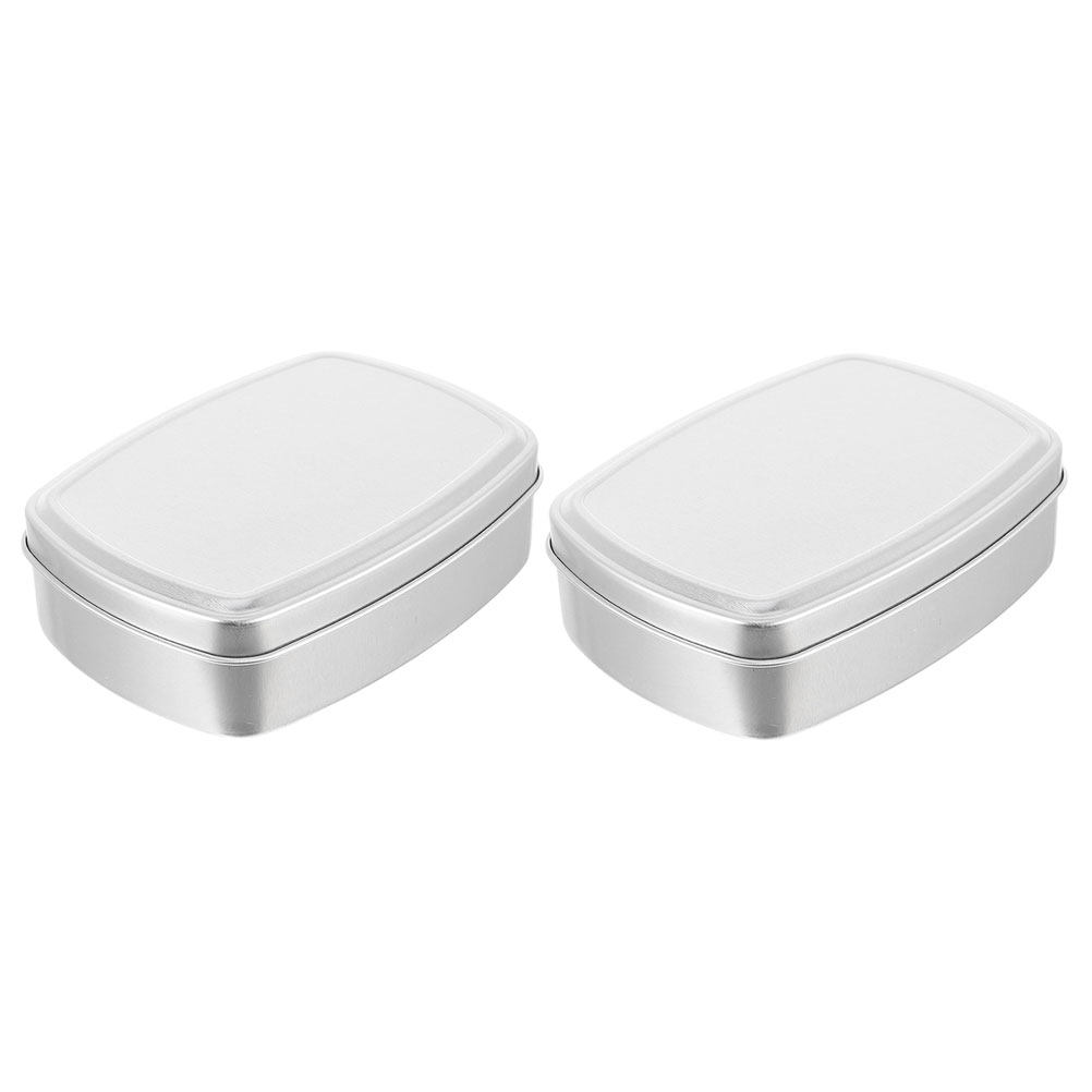2 Pezzi Contenitori in Allumin - Tin Container Lid recensione e prezzo