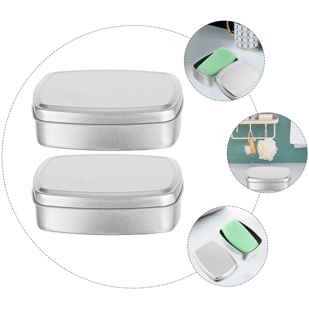 2 Pezzi Contenitori in Allumin - Tin Container Lid recensione e prezzo